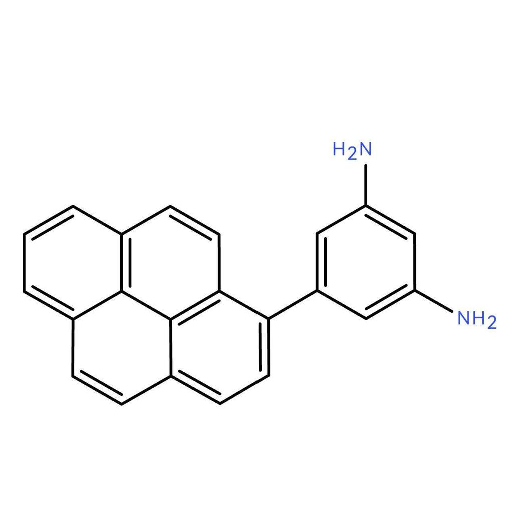 5-(pyren-1-yl)benzene-1,3-diamine