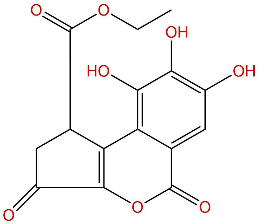短叶苏木酚酸乙酯，Ethyl brevifolincarboxylate，107646-82-2