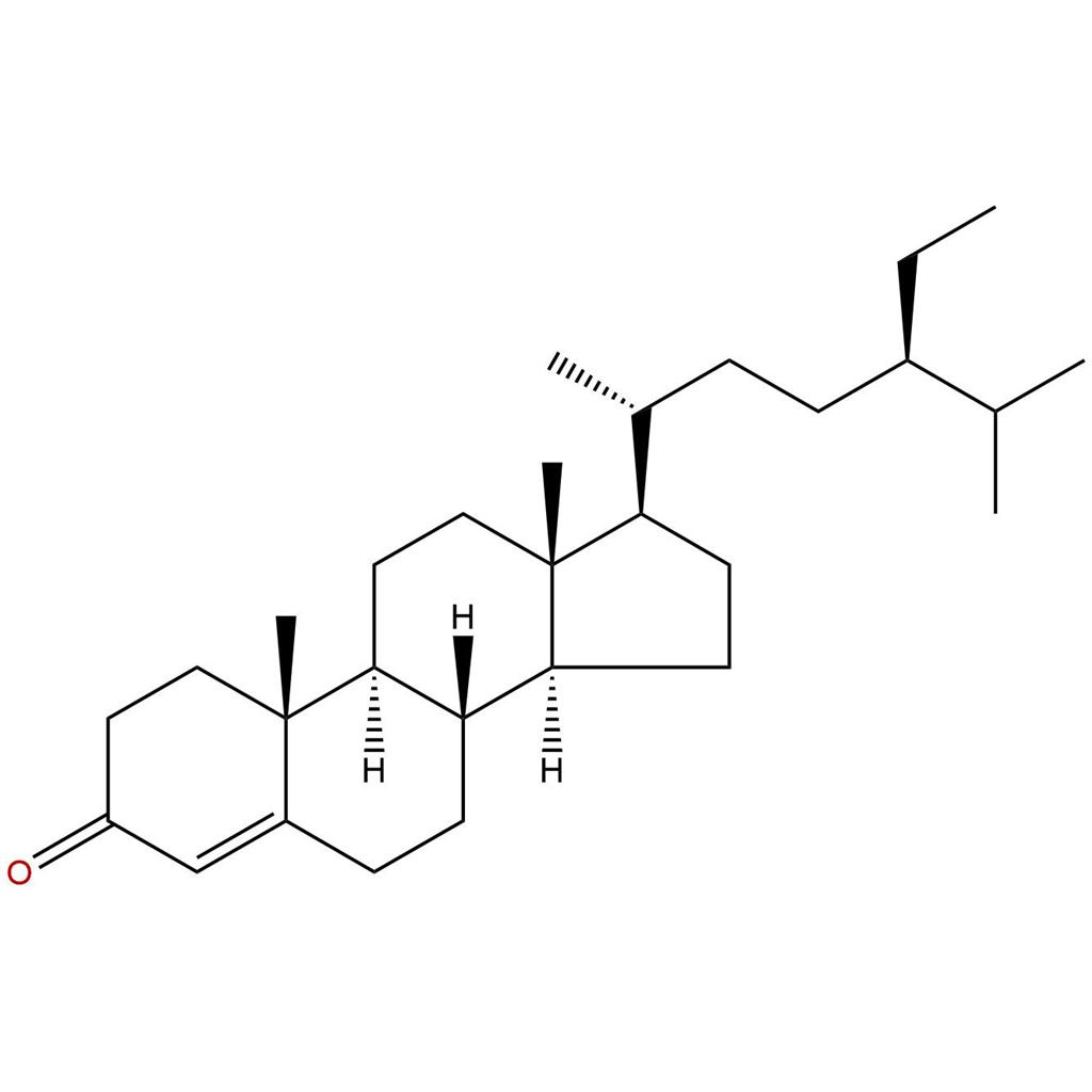 豆甾-4-烯-3-酮，Sitostenone，1058-61-3