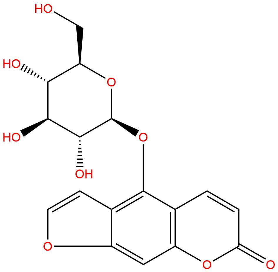 佛手酚葡萄糖苷，Bergaptol O-β-D-glucopyranoside，131623-13-7