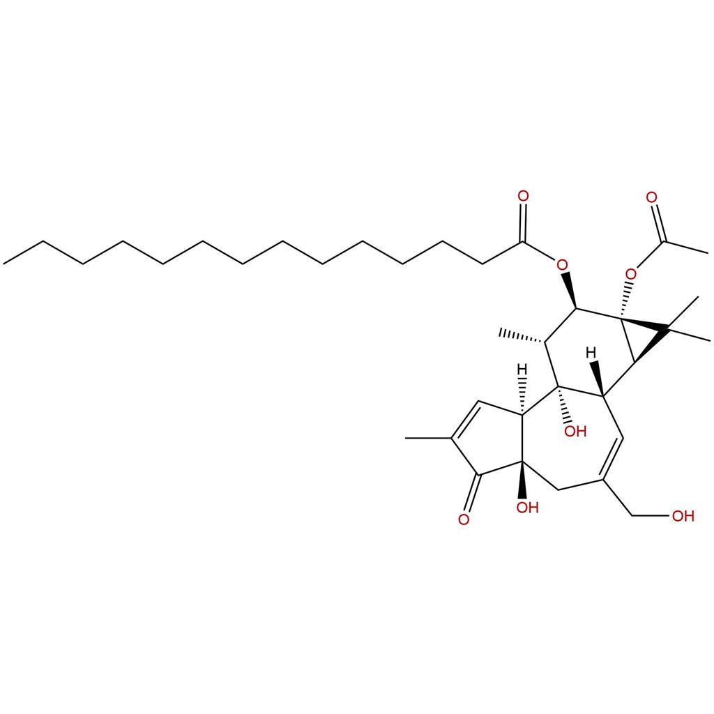 佛波醇12-十四酸酯13-乙酸酯，Phorbol 12-Myristate 13-acetate，16561-29-8
