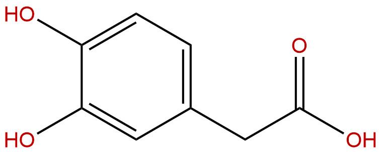 高原儿茶酸，3,4-Dihydroxyphenylacetic?acid，102-32-9