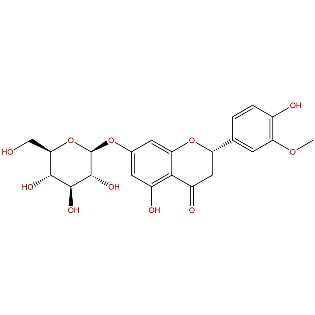 高圣草素-7-O-β-D-葡萄糖苷，Homoeriodictyol 7-O-glucoside，14982-11-7