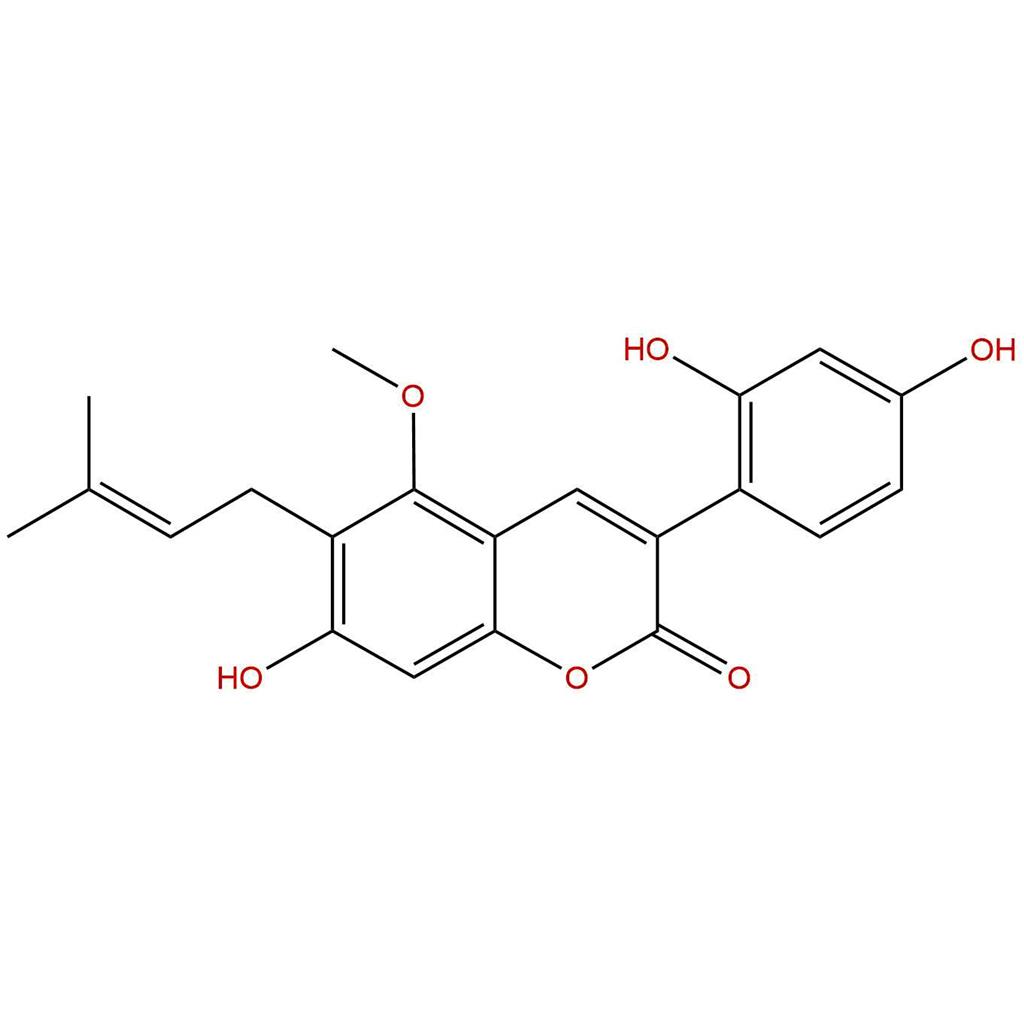 甘草香豆素，Glycycoumarin，94805-82-0