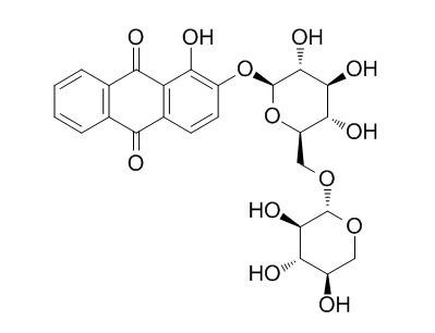 红柏酸，Ruberythric acid，152-84-1