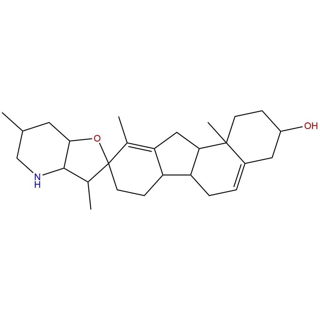 环巴胺，Cyclopamine，4449-51-8