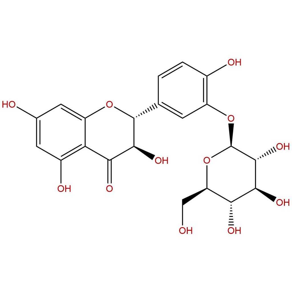 花旗松素-3'-O-葡萄糖苷，Taxifolin 3'-O-glucoside，31106-05-5