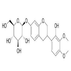 黄芪异黄烷苷，3,4-Dihydro-3-(2-hydroxy-3,4-dimethoxyphenyl)-2H-1-benzopyran-7-yl beta-D-glucopyranoside，94367-43-8
