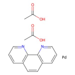 二(乙酸)(邻菲罗啉)钯