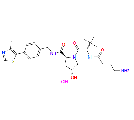 (2S,4R)-1-((S)-2-(4-氨基丁酰氨基)-3,3-二甲基丁酰基)-4-羟基-N-(4-(4-甲基噻唑-5-基)苄基)吡咯烷-2-甲酰胺盐酸盐