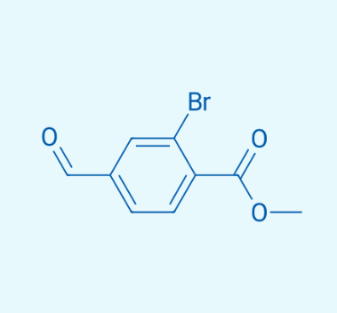 2-溴-4-甲酰基苯甲酸甲酯  90484-52-9