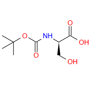 N-叔丁氧羰基-D-丝氨酸；6368-20-3