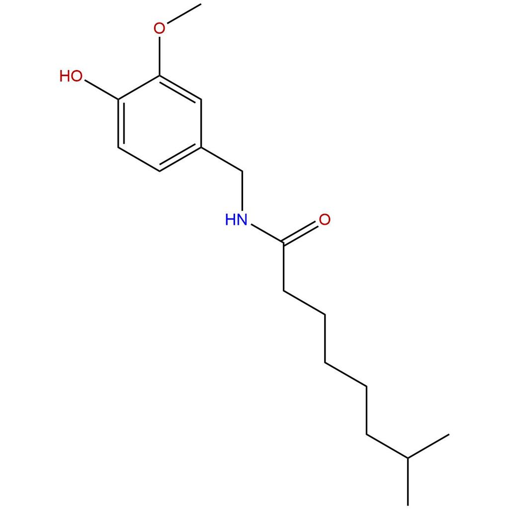 降二氢辣椒碱，Nordihydrocapsaicin，28789-35-7