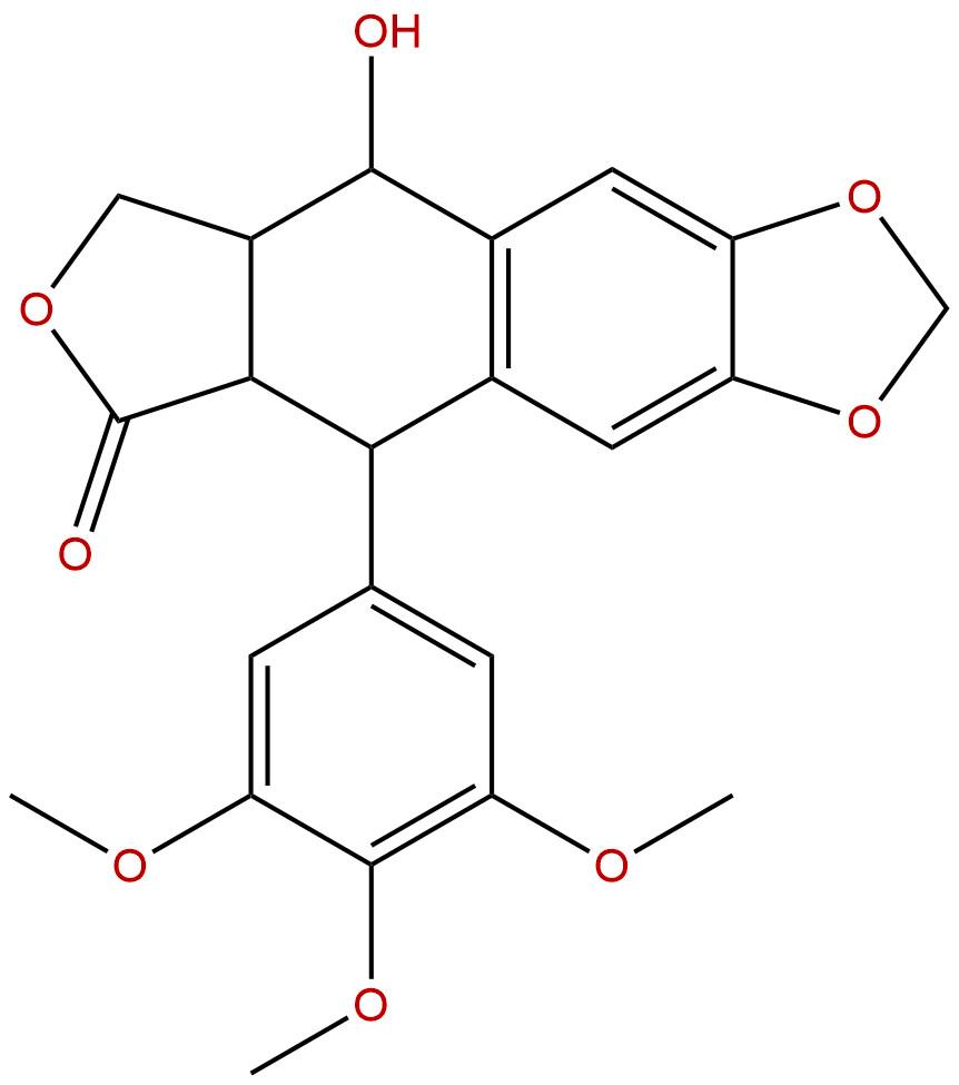 苦鬼臼毒素，Picropodophyllotoxin，477-47-4
