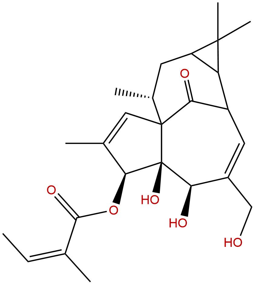 巨大戟醇-3-O-当归酸酯，Ingenol-3-angelate，75567-37-2