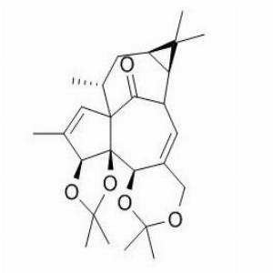 巨大戟醇-3,4:5,20-双缩丙酮，Ingenol-3,4:5,20-diacetonide，77573-44-5