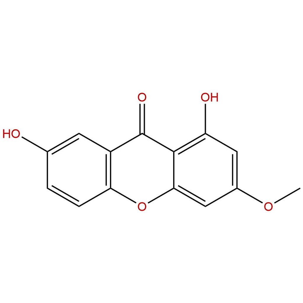 龙胆口山酮，Gentisin，437-50-3