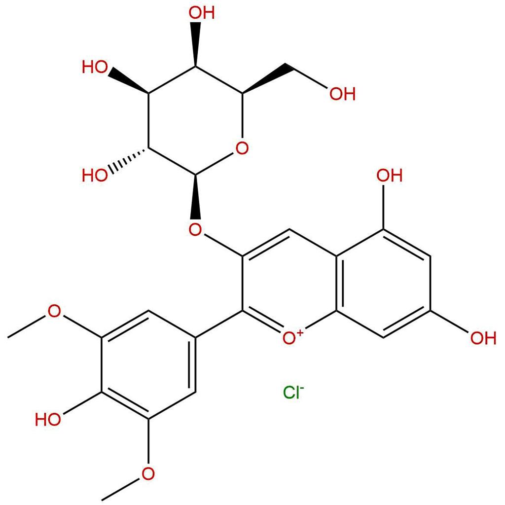 氯化锦葵素-3-O-半乳糖苷，Malvidin-3-O-galactoside chloride，30113-37-2