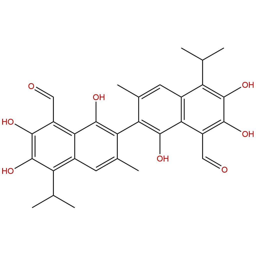 棉酚，Gossypol，303-45-7