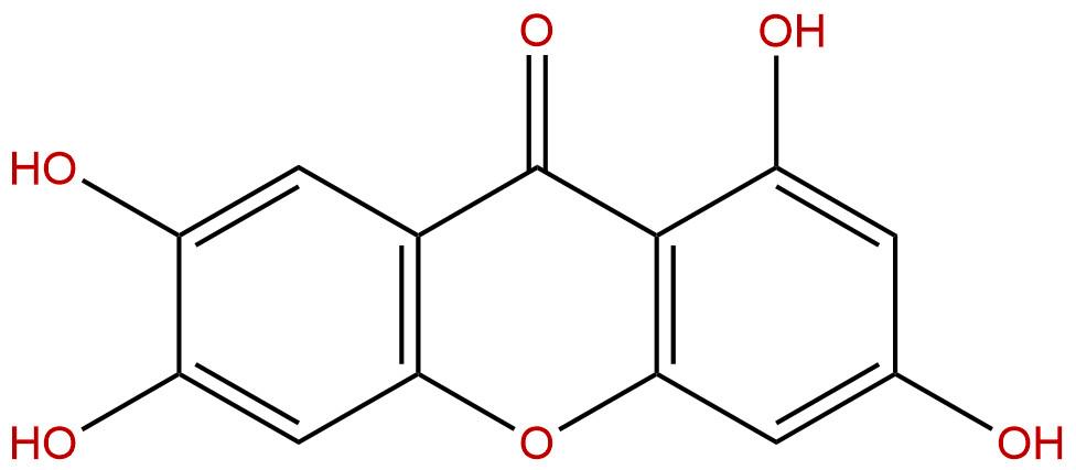 芒果苷元，1,3,6,7-tetrahydroxyxanthone，3542-72-1