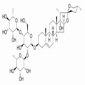 偏诺皂苷元-3-O-beta-查考三糖苷，Pennogenin 3-O-beta-chacotrioside，55916-52-4
