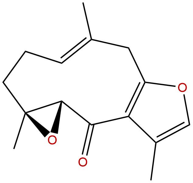 蓬莪术环氧酮，Zederone ，7727-79-9