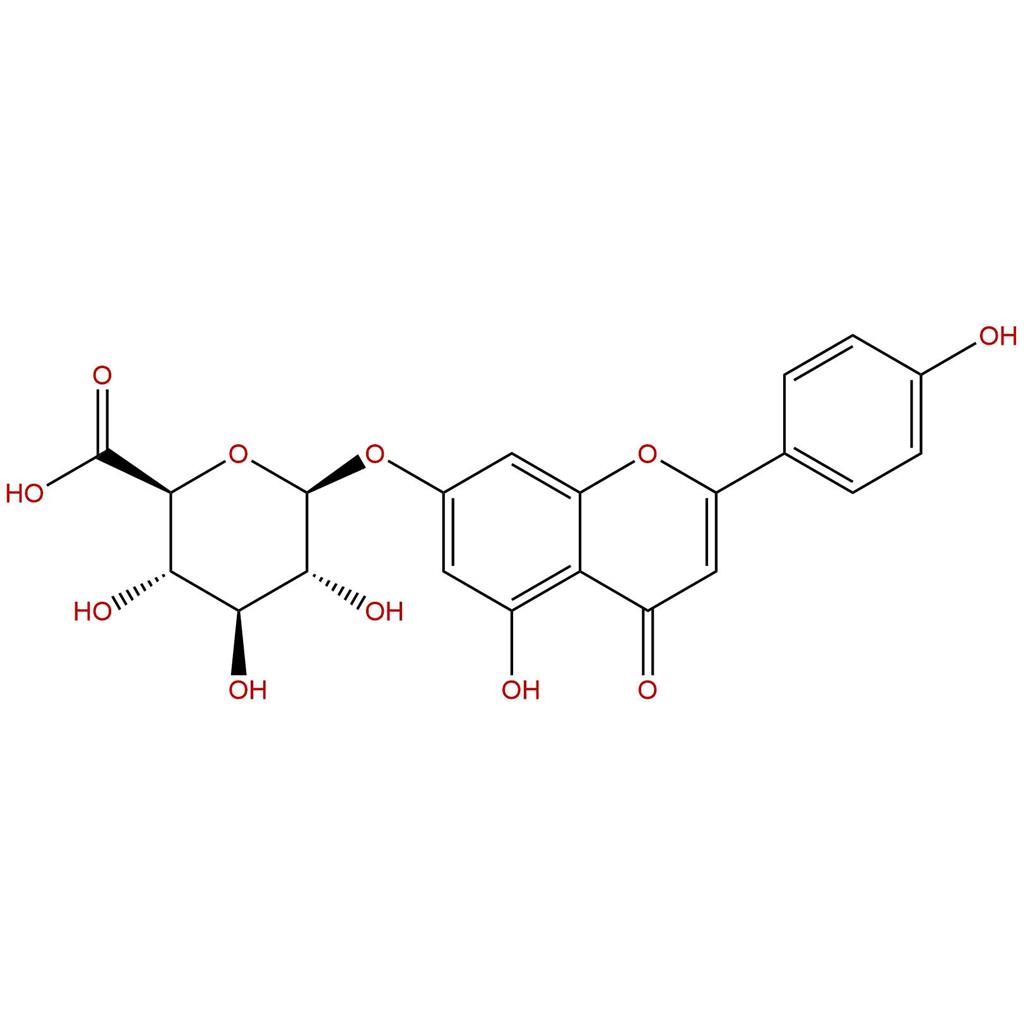 芹菜素-7-O-葡萄糖醛酸苷，Apigenin 7-glucuronide，29741-09-1