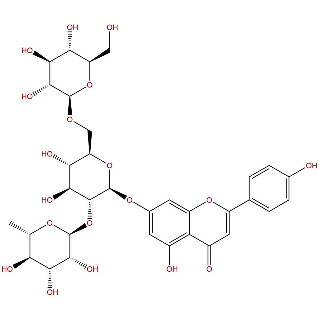 芹菜素-7-0-（2G-鼠李糖）龙胆糖苷，Apigenin 7-O-(2G-rhamnosyl)gentiobioside，174284-20-9
