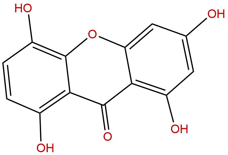 去甲基雏叶龙胆酮，Tetrahydroxyxanthone，2980-32-7