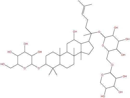 人参皂苷Rd2，Ginsenoside Rd2，83480-64-2