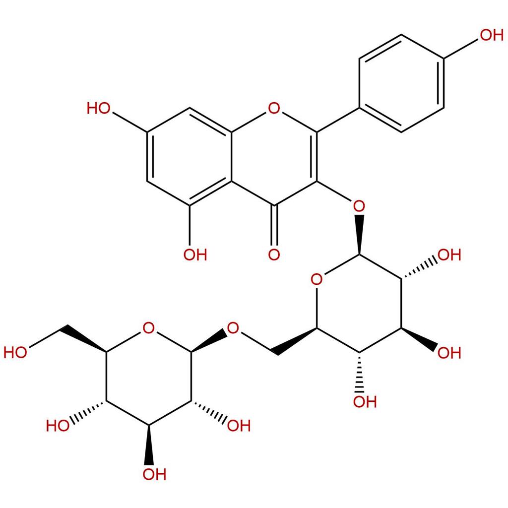 山柰酚-3-O-龙胆二糖苷，Kaempferol 3-gentiobioside，22149-35-5