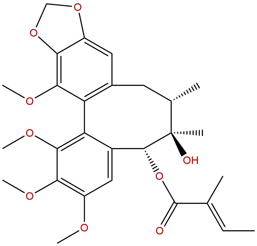 顺芷酰基戈米辛P，Tigloylgomisin P，69176-51-8