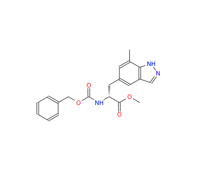 2-((苄氧基)羰基)氨基)-3-(7-甲基-1H-吲唑-5-基)丙酸甲酯