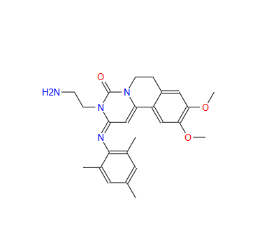 (E)-3-(2-氨基乙基)-2-(均三甲酰基)-9,10-二甲氧基-2,3,6,7-四氢-4H-嘧啶[6,1-A]异喹啉-4-酮