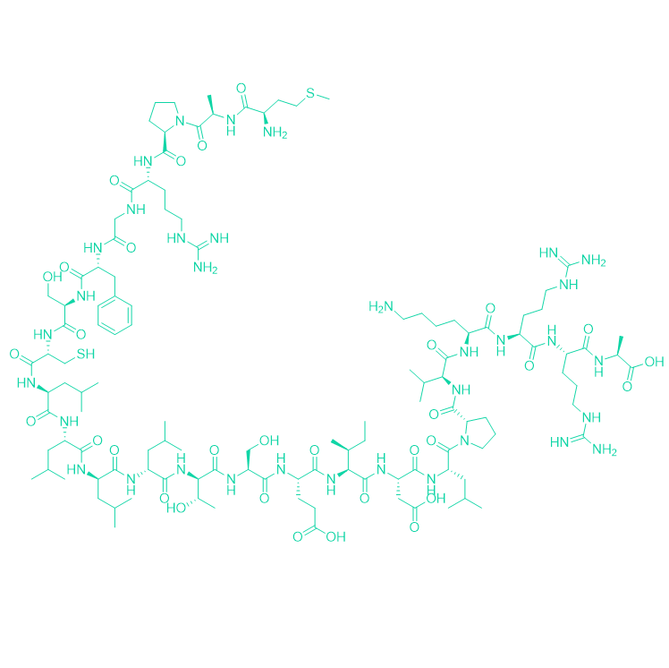 护脑素(人体)；抗凋亡肽；Humanin/330936-69-1/Humanin (human)