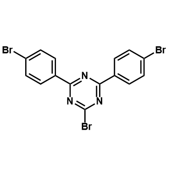 2-溴-4,6-双(4-溴苯基)-1,3,5-三嗪
