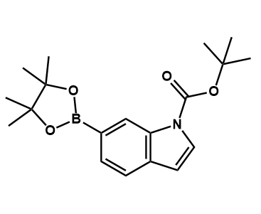 6-(4,4,5,5-四甲基-1,3,2-二氧硼杂环戊烷-2-基)-1H-吲哚-1-甲酸叔丁酯