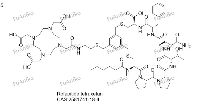 Rofapitide tetraxetan
