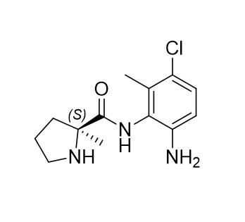 (S)-N-(6-氨基-3-氯-2-甲基苯基)-2-甲基吡咯烷-2-甲酰胺