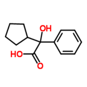 2-环戊基-2-羟基苯乙酸；427-49-6