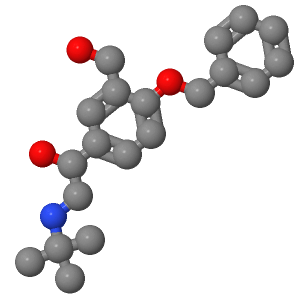 4-(苄氧基)-alpha-[[叔丁基氨基]甲基]-间二甲苯-alpha,alpha'-二醇；56796-66-8