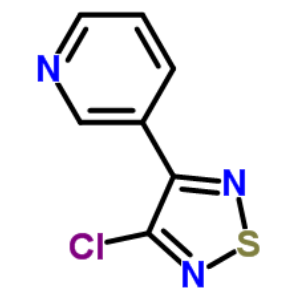 3-氯-4-(吡啶-3-基)-1,2,5-噻二唑；131986-28-2