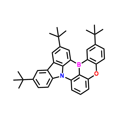 2,11,14-三-叔丁基-5-氧杂-8b-氮杂-15b-硼苯并[a]萘并[1,2,3-hi]亚蒽