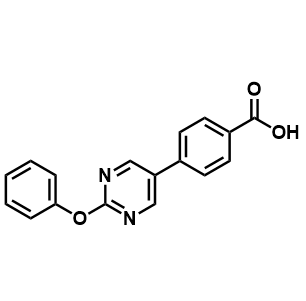 4-(2-苯氧基嘧啶-5-基)苯甲酸