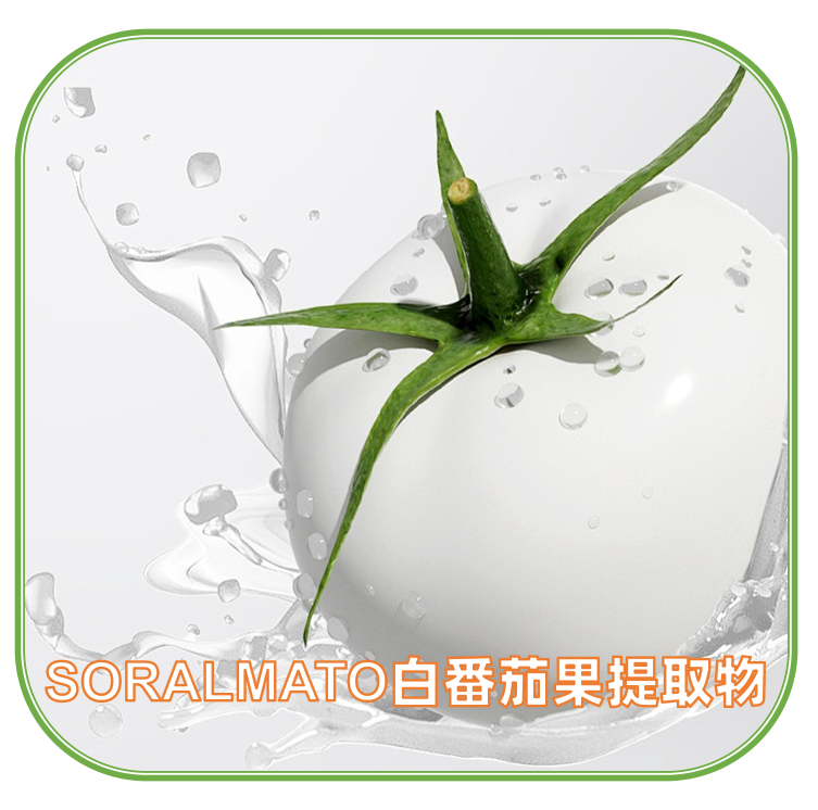 SORALMATO水晶白番茄提取物 | 白番茄浓缩粉 | 天然膳食补充剂成分 | 妆食同源