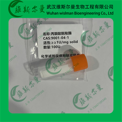 丙酮酸脱羧酶-9001-04-1-[活性] ：≥1U/mg?solid-酶类化学试剂-科研试剂-找维斯尔曼王华