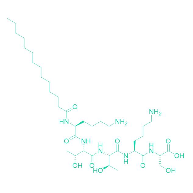219P082 Myristoyl Pentapeptide-4 1392416-25-9.png