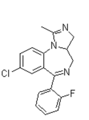 8-氯-6-(2-氟苯基)-3a,4-二氢-1-甲基-3H-咪唑并[1,5-a][1,4]苯并二氮杂卓