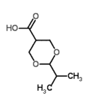 2-异丙基-1,3-二恶烷-5-羧酸