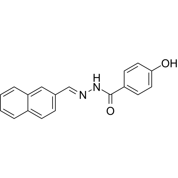 4-羟基-N'-(萘-2-基亚甲基)苯甲酰肼，SLU-PP-332，303760-60-3